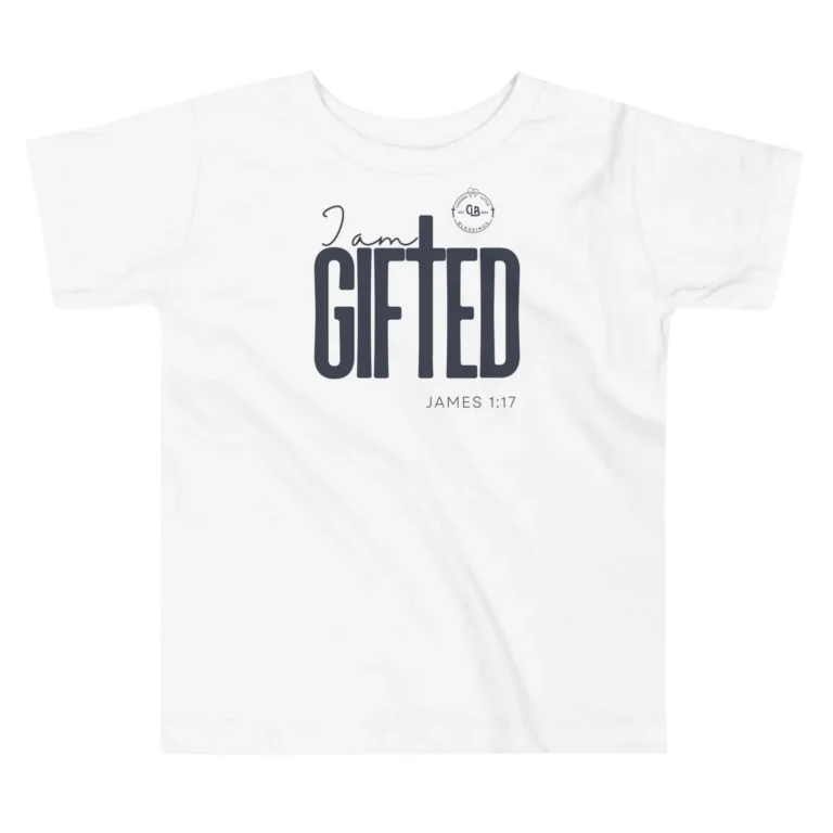 I Am Gifted Toddler Short Sleeve Tee - Image 4