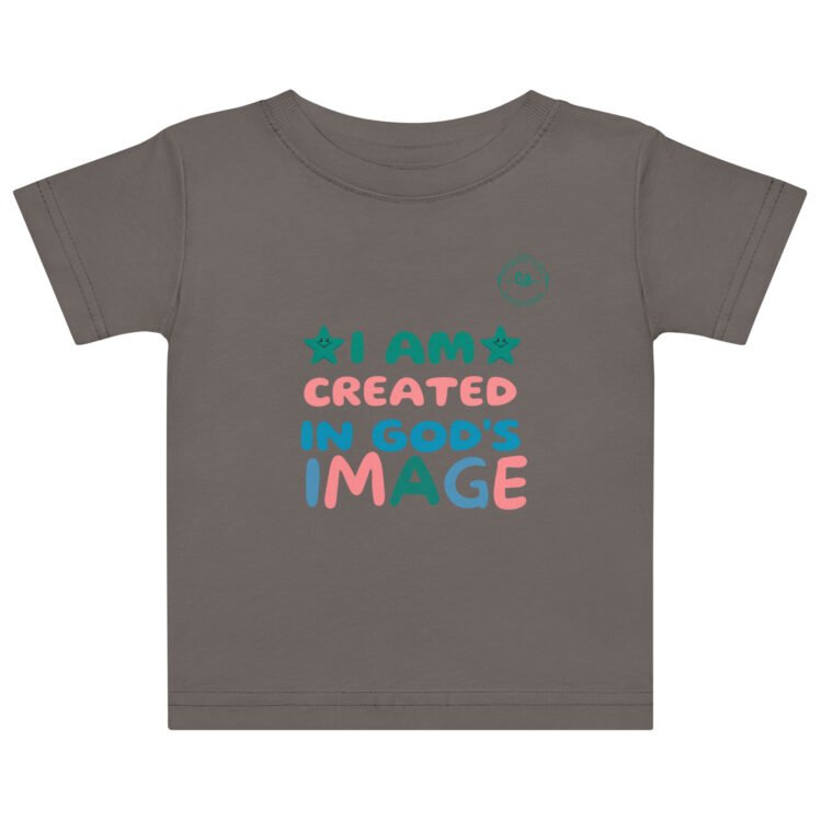 I Am Created in God's Image Baby jersey t-shirt - Image 3