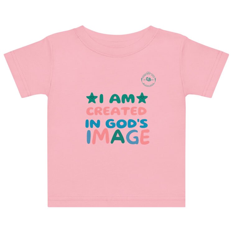 I Am Created in God's Image Baby jersey t-shirt - Image 4