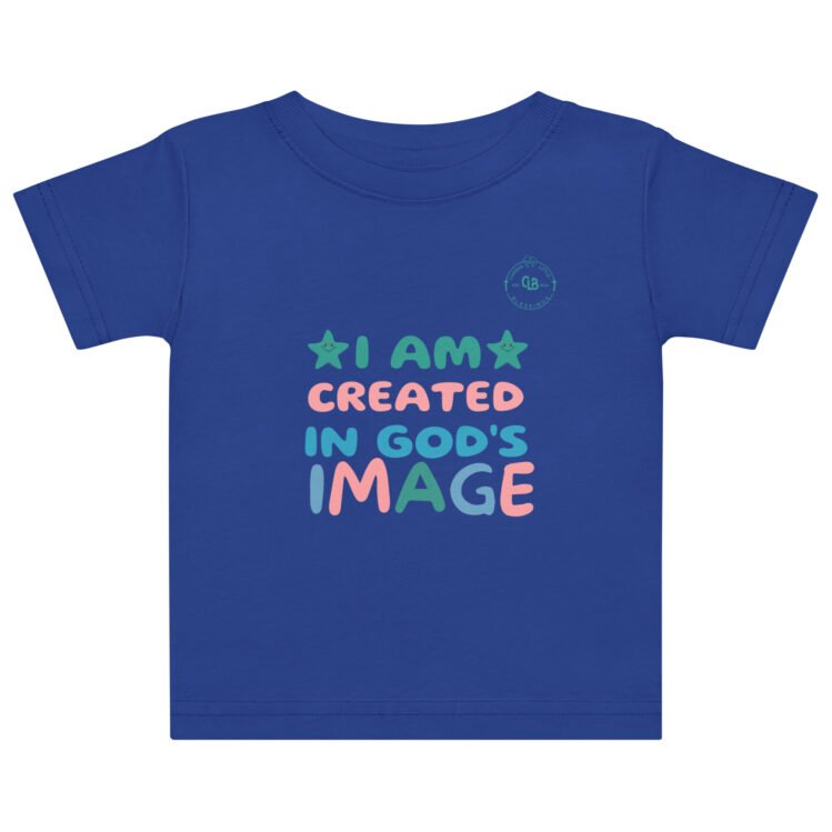 I Am Created in God's Image Baby jersey t-shirt - Image 2