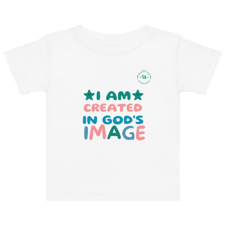 I Am Created in God's Image Baby jersey t-shirt - Image 6