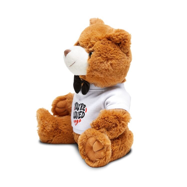 You're Loved Teddy Bear With T-shirt - Image 3