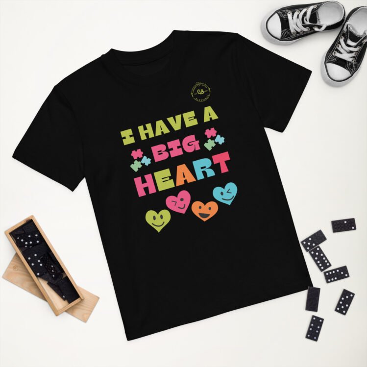 Have A Big Heart Organic cotton kids t-shirt