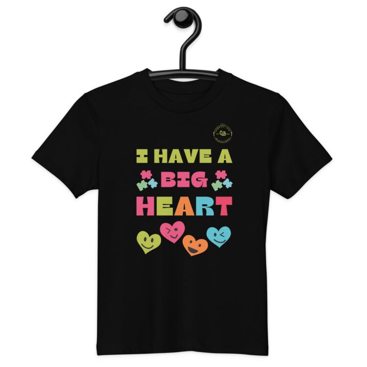 Have A Big Heart Organic cotton kids t-shirt - Image 2