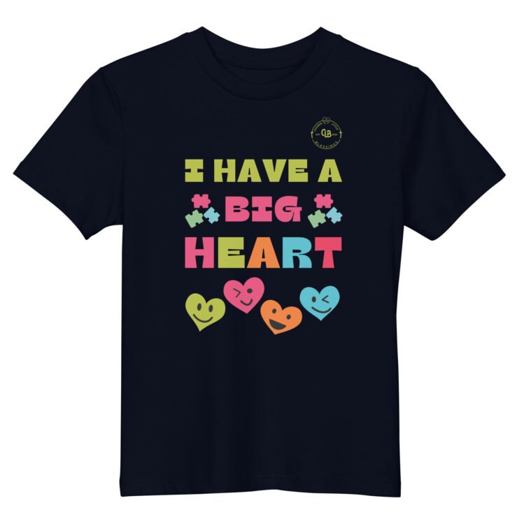 Have A Big Heart Organic cotton kids t-shirt - Image 4