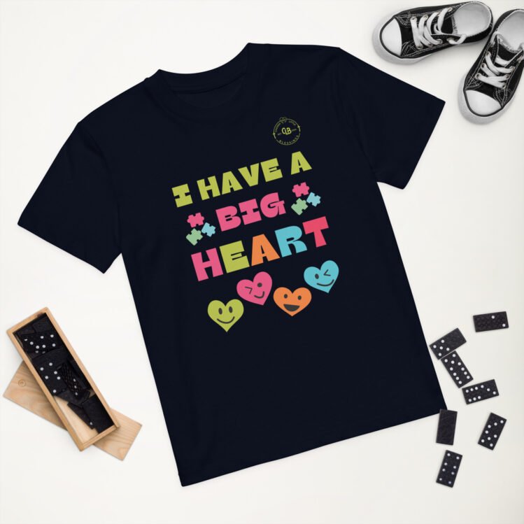 Have A Big Heart Organic cotton kids t-shirt - Image 5