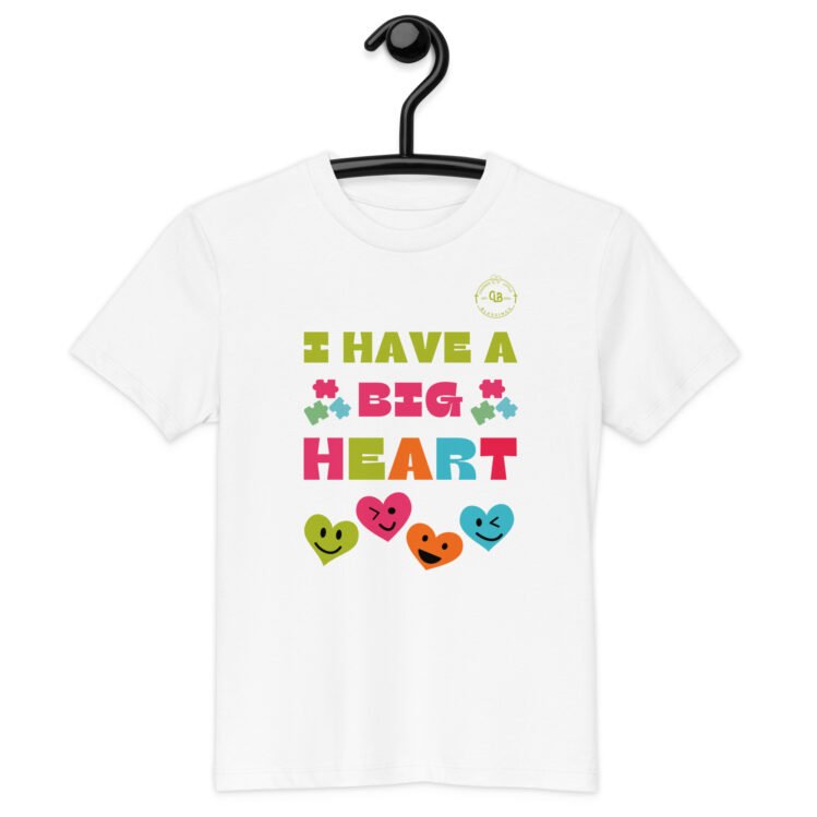 Have A Big Heart Organic cotton kids t-shirt - Image 3